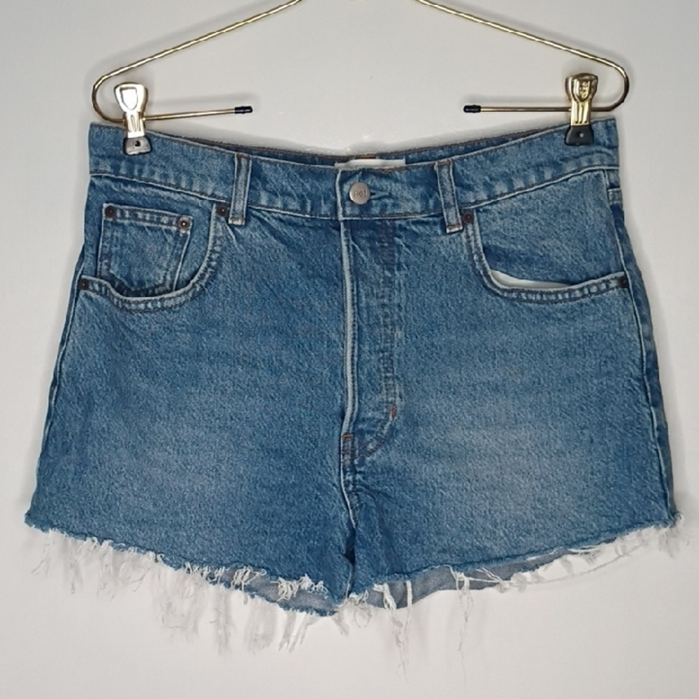 Reformation Liza High Rise Straight Button Fly Jeans 29